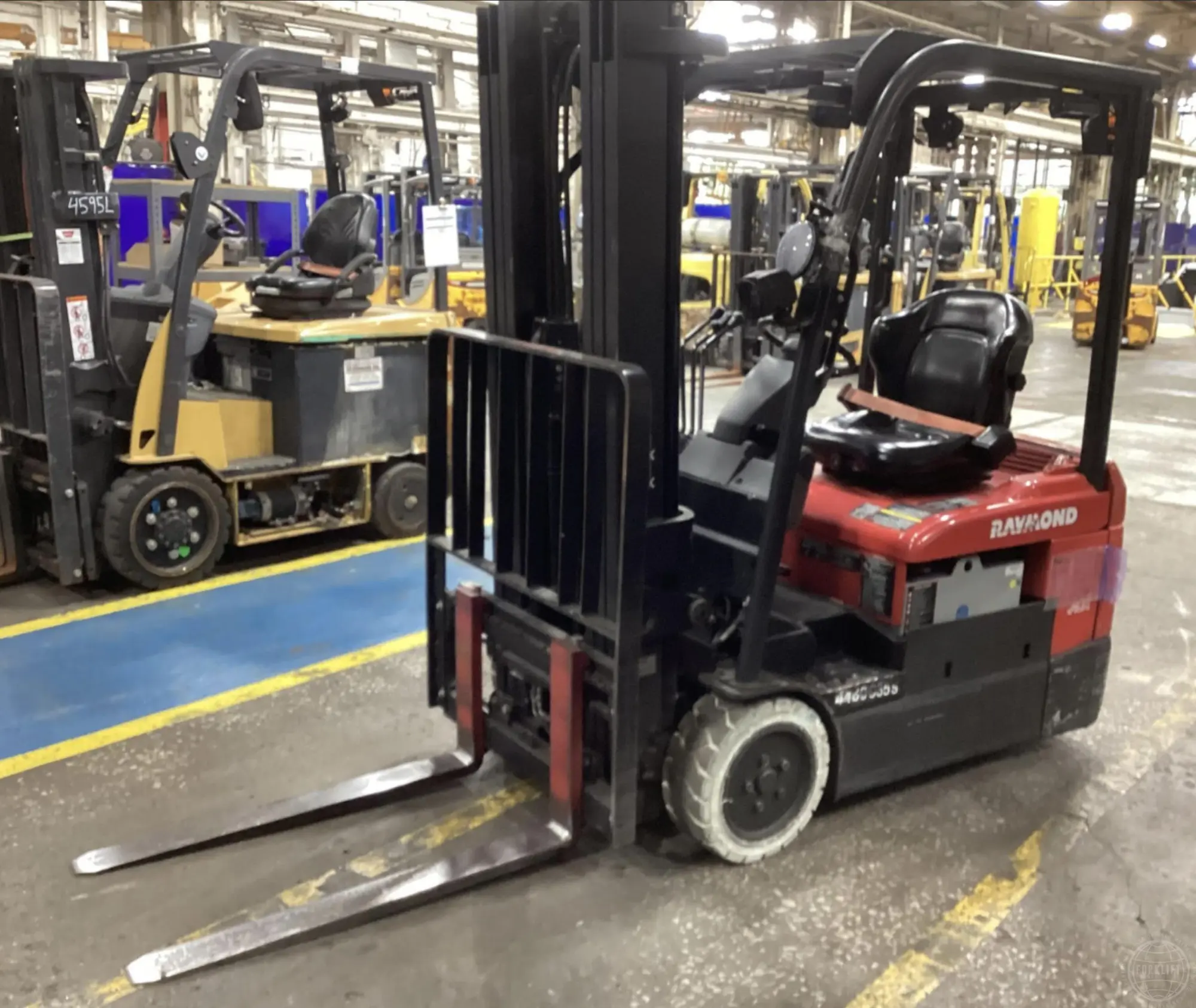 Used 2021 RAYMOND 4460C35S 4-Wheel Sit down Electric Counterbalance Forklifts Illinois US | Forklift Exchange #1274598
