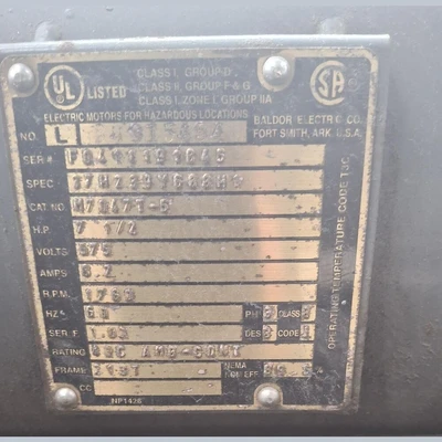 USED GOULDS PUMPS 3196