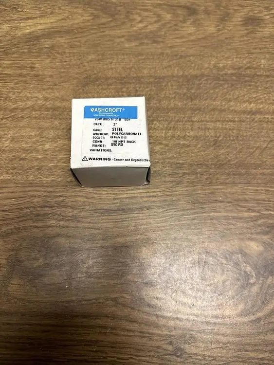 Used ASHCROFT 20W1005H01B 60# Universal Pressure Meters Ohio US | Surplus Asset Holdings #1245640
