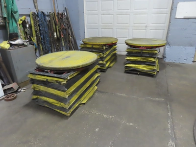 Southworth Lift Table, Air Operated PalletPal with Rotating Top (1 available)