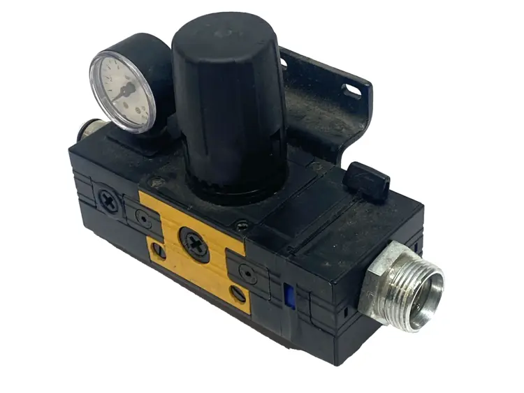 Used Knapp w/Gauge Modular Inline Unit Air Pressure Regulators Michigan US | Maverick Industrial Sales #1394281