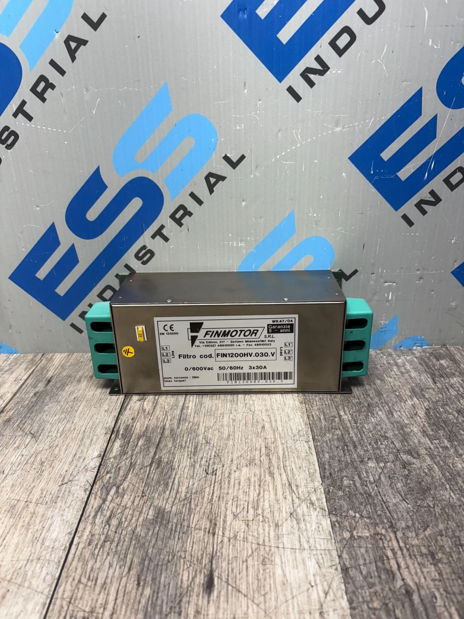 USED FINMOTOR FIN1200HV.030.V