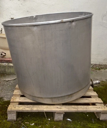 390L S/S Open Top Tank