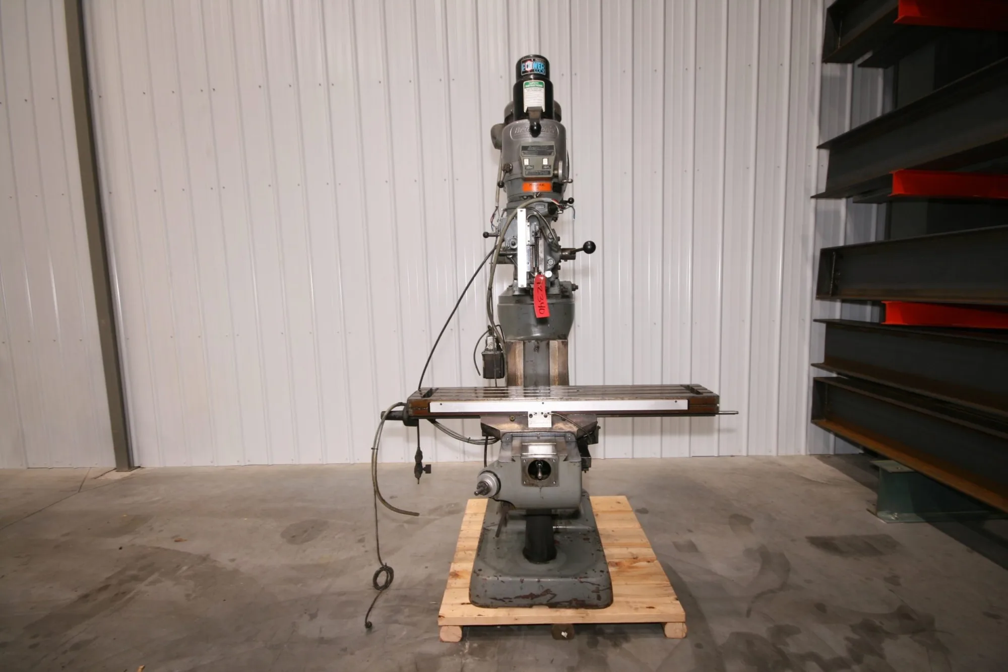 Bridgeport Series I Vertical Knee Mill, 9″ x 48″ Table