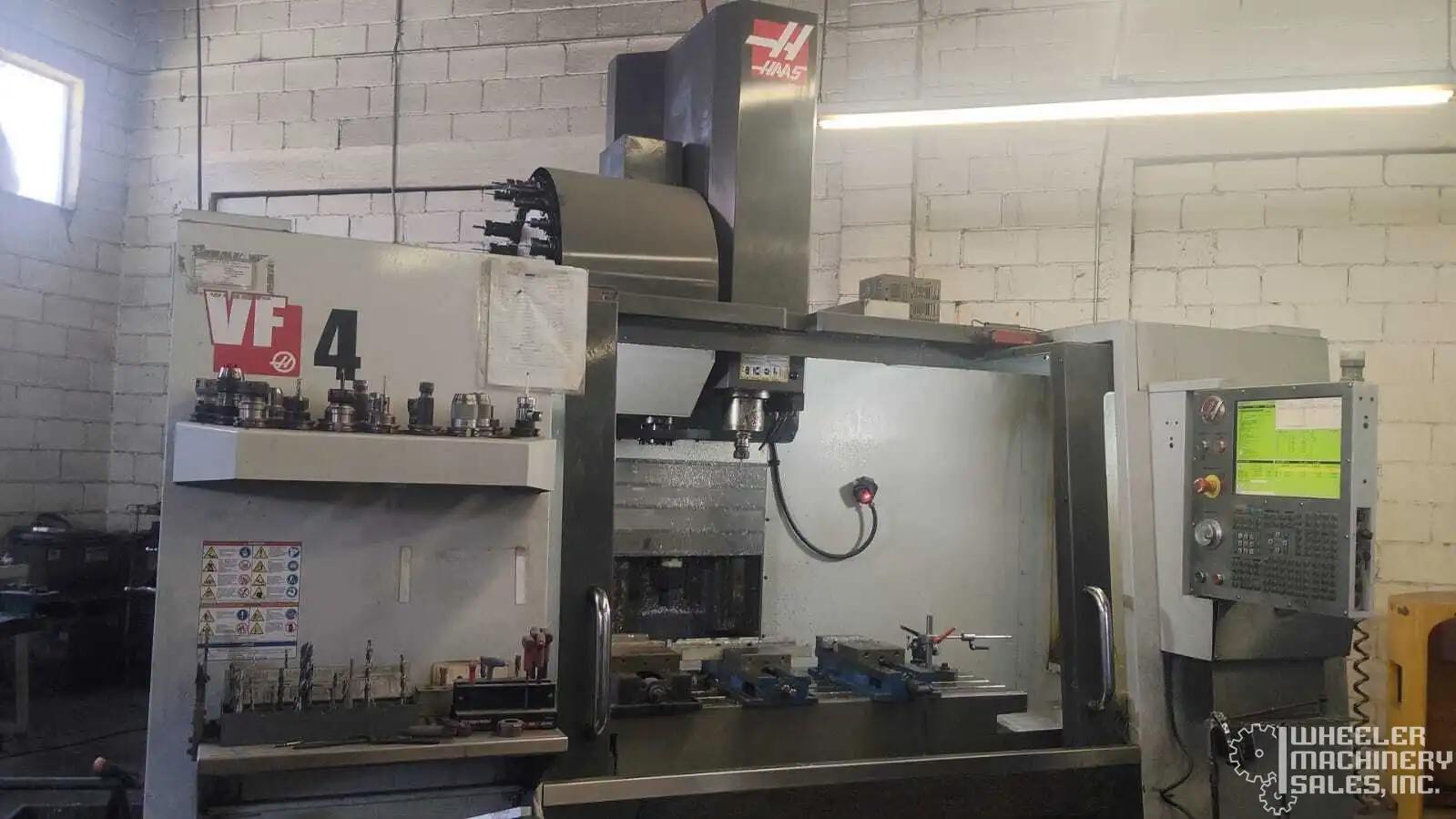 2013 Haas VF-4 Vertical Machining Center 50" x 20" x 25" #8340