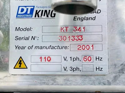 USED 2001 KING KT341