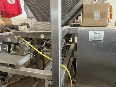 USED WECO / WEIGHRIGHT / A&B BERRYTEK TWO-VIEW COLOR/SOFT SORTER