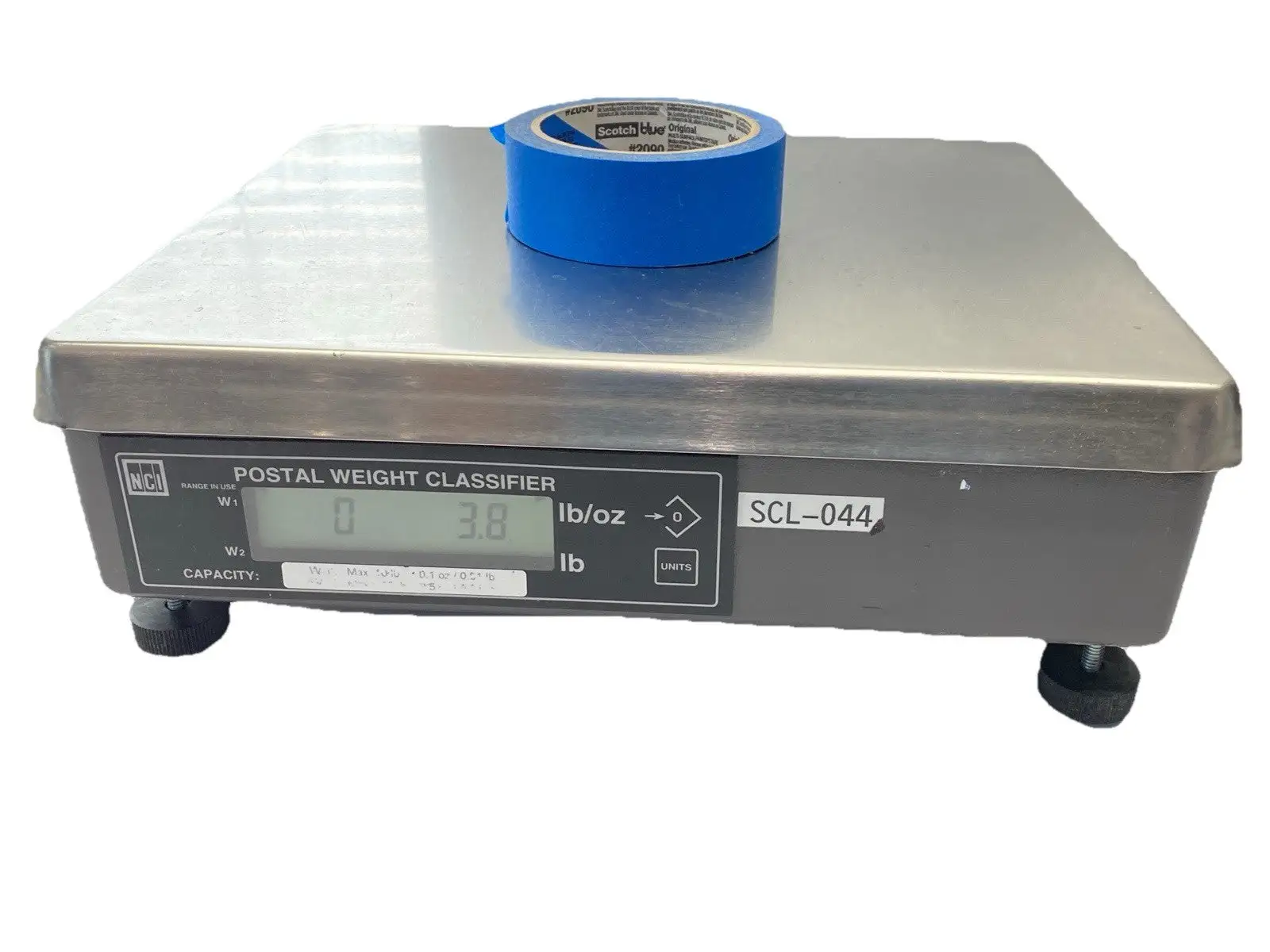 Used Weigh-Tronix NCI Digital Scale With Power Supply 100lbs Max Food Scales Michigan US | Maverick Industrial Sales #1397882