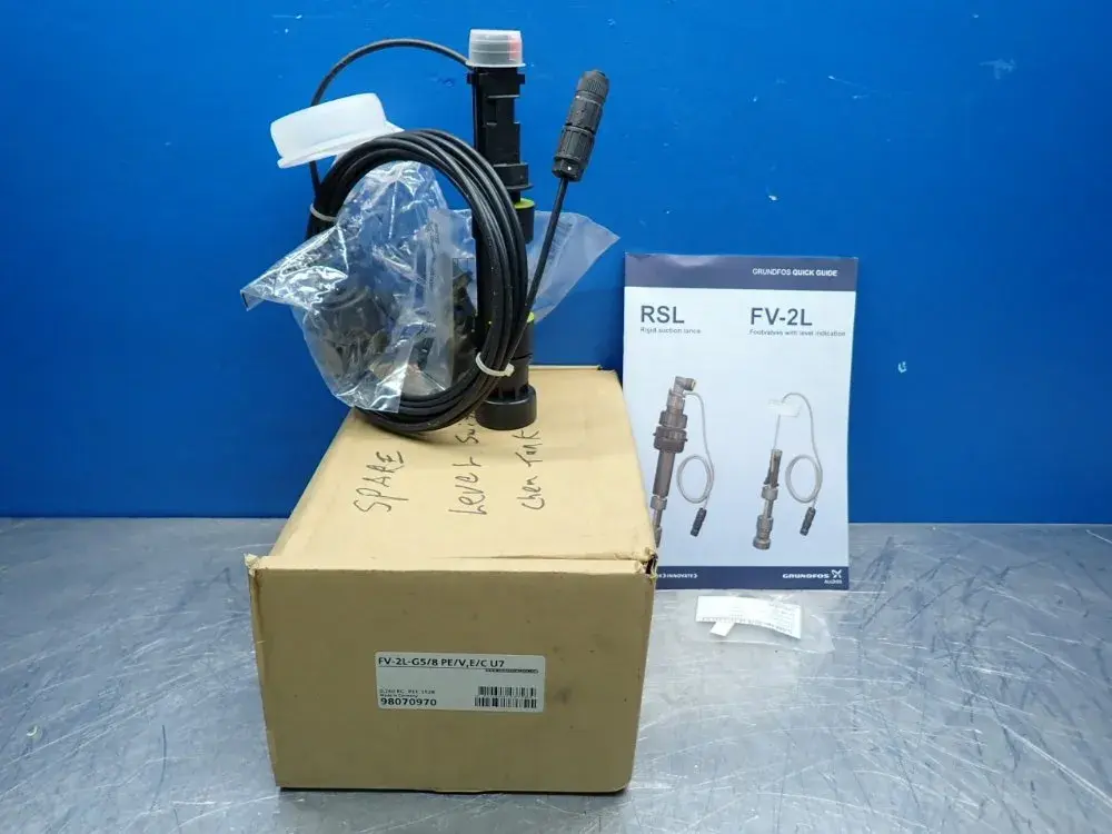 NEW GRUNDFOS FV2LG5/8PE/V,E/CU7