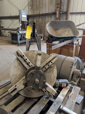 H&S TOOL LARGE FIELD PIPE BEVELING MACHINE: YOBRO #24078