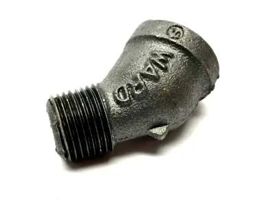 Ward Street Elbow 1/2" 45-Degree LOT OF 2 - Used