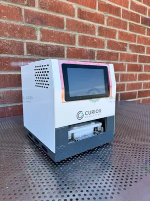 USED CURIOX LAMINAR WASH HT2000 STATION 96 AUTOMATED CELL WASHER SYSTEM DC-2000-96-01