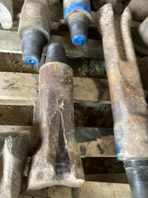 Used AFTERMARKET 5-5/8” DIAMETER X APPROX.. 12-1/2” LENGTH CABLE TOOL DRILLING CHISEL BIT Drills Pennsylvania US | East West Machinery & Drilling #1417264