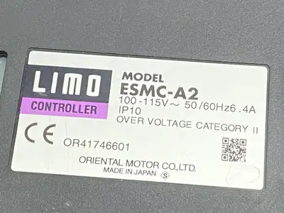 USED ORIENTAL MOTOR LIMO LINEAR MOTION CONTROLLER W/ KEY CK1 FOR EZSM6D040A