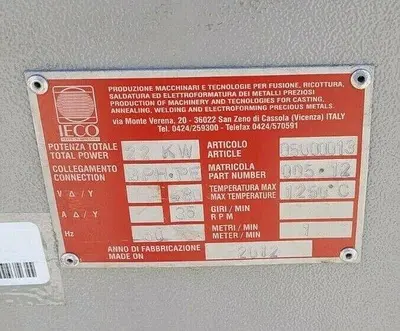 USED 2012 IECO 22KW