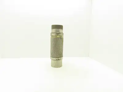 Flex-Hose Pump Saver 4"x 16" Stainless Braided Flex Connector 4"NPT x 4" Socket