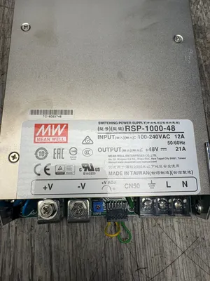 Used MEAN WELL RSP-1000-48 Misc Electrical & Power Parts South Carolina US | ESS Industrial Equipment Sales #1328077