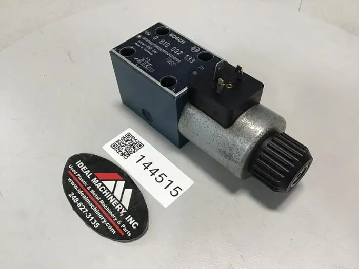 Used BOSCH 0 810 092 133 Valves/Fittings Michigan US | Ideal Machinery #704641