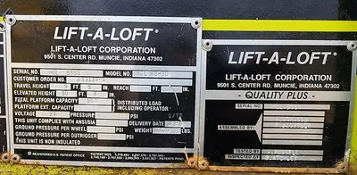 USED 1996 LIFT-A-LOFT MCL 48-30