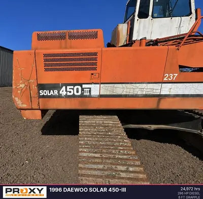Used 1996 DOOSAN SL450-III Crawler Excavators Ohio US | Proxy Equipment #1388664
