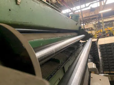 20,000# X 74" X .125" MINSTER Servo Feedline