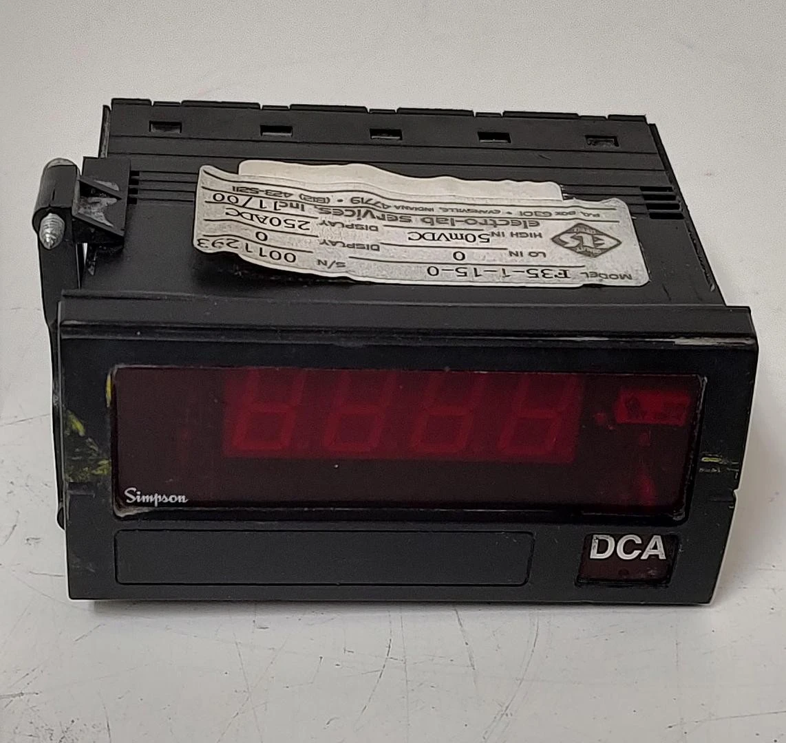 Used ELS F35-1-15-0 Meters - Misc Kentucky US | Edwards Industrial Repair #1324343