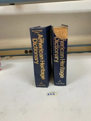2- American Heritage College Dictionary Houghton Mifflin Company,Boston