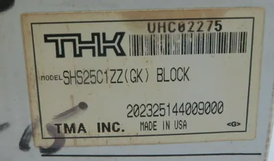 NEW THK UHC02275-GK