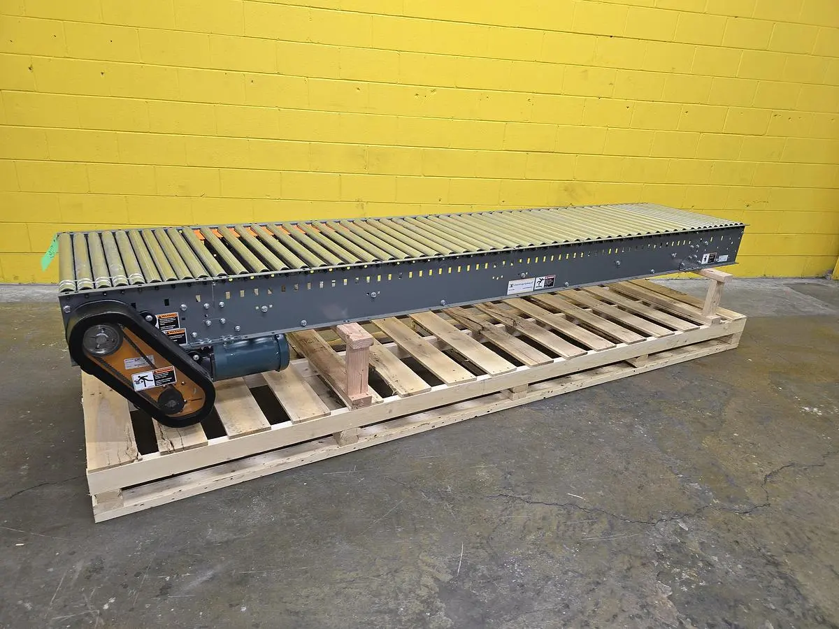 New | in-Stock 2018 INTELLIGRATED LIVE ROLLER CONVEYOR - V-BELT Roller Conveyors Wisconsin US | Packer City Sales #1297883