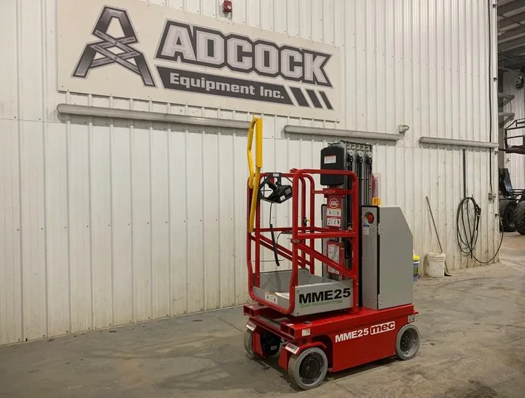 New | in-Stock 2026 MEC MME25 VERTICAL MAST LIFT Scissor Lifters Alberta CA | Adcock Equipment #1417580