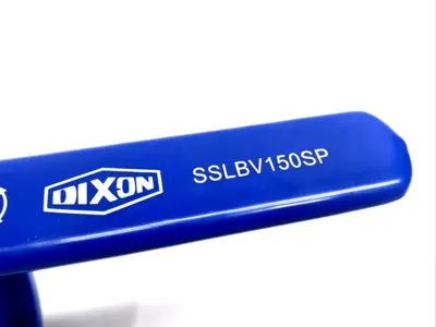 SSLBV150SP | Dixon  Stainless Steel Ball Valve, Lockable Handle 1-1/2" NPT 1000 WOG - New – Open box