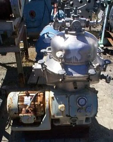 Alfa-Laval BRPX 207-35S-60 clarifier centrifuge, 316 SS.