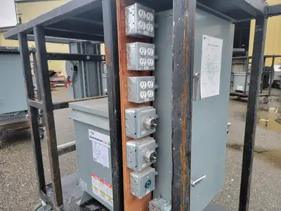 75 kVA Temporary Power Distribution Cart 600V Pri. 208Y/120V Sec.