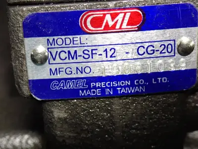 USED CAMEL PRECISION CO VCMSF12C4CG20