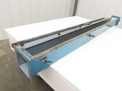 Wiegmann JW45 4"x4" Wireway Straight 60" Section Feed Through NEMA 12 Hoffman