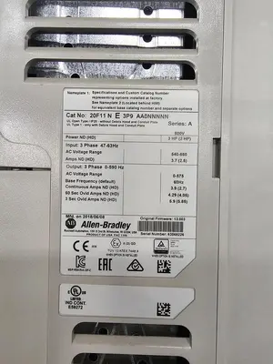 USED 2018 ALLEN-BRADLEY 20F11NE3P9AA0NNNNN