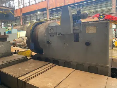 USED WALDRICH SIEGEN WWDK 80 - ROLL LATHE Ø 1900 X 7500 MM