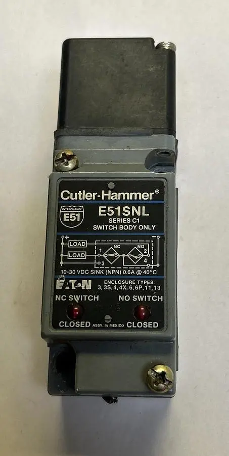 Used CUTLER-HAMMER E51SNL Miscellaneous Equipment (Electrical & Power) | Surplus Asset Holdings #1194974