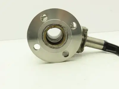 Kitz 10UTDZ 304 Stainless Ball Valve 2" Flanged DN50 Class 10K Handle Extension