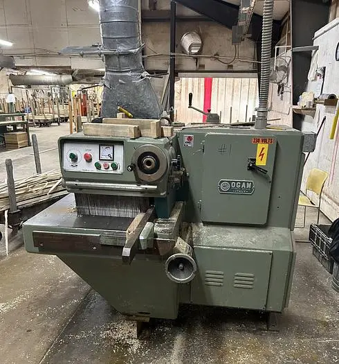 Used OGAM PO-280, 12" DIP-CHAIN GANG RIPSAW Woodworking Gang Saws North Carolina US | Pruitt Machinery #716291