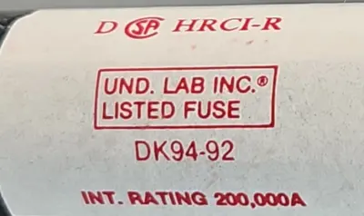Littelfuse FLSR-1/2 Slo-Blo Dual Element Time Delay Fuse 1/2A 600V Loc4D10