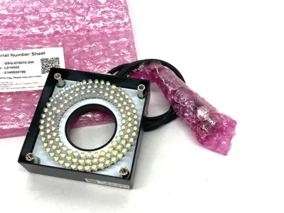 New | in-Stock CCS, Omron Square Ring Light, White, M12 4-Pin Light Source Equipment Michigan US | Maverick Industrial Sales #1401788