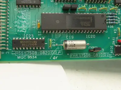 PressTech 7602-1790 Chassis Backplane Front Panel Driver Motrol Utility Boards