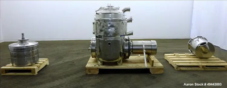 Used WESTFALIA BKA35-86-076 Disc Batch Centrifuges Illinois US | Aaron Equipment #84671