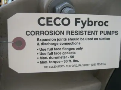 New | in-Stock Fybroc 1500 Pumps New Hampshire US | Bitter End Trading #1452780