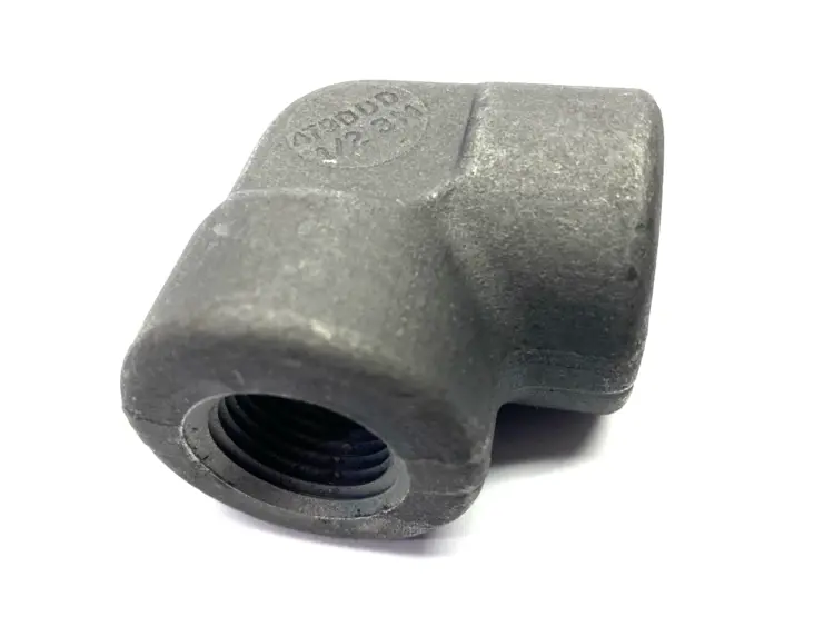New | in-Stock Capitol Threaded 90° Female Elbow 1/2", Forged Steel, Class 3000, A/SA105 Plumbing Equipment Michigan US | Maverick Industrial Sales #1518263