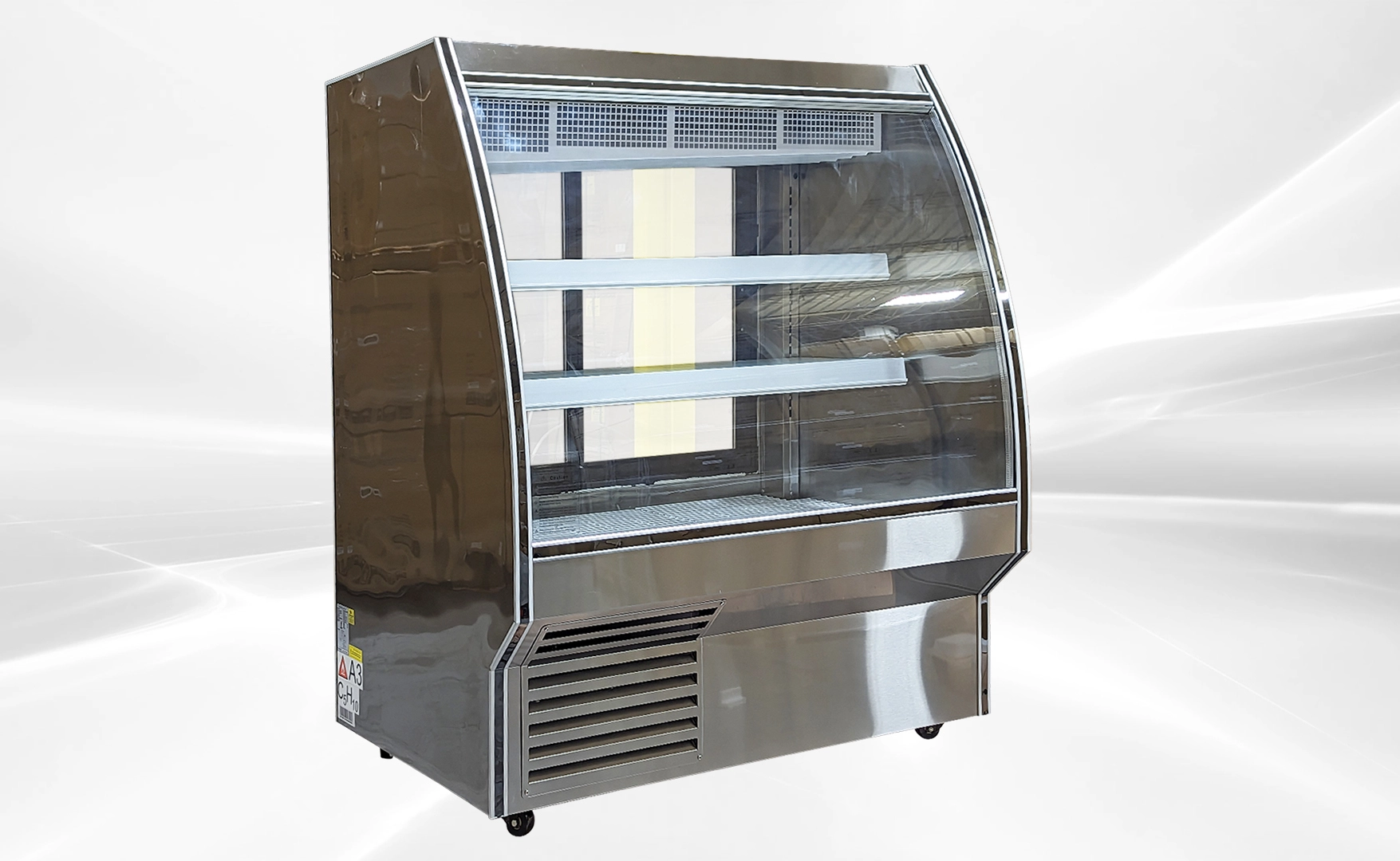 171-0312 48" Self Contained Full Service Seafood Meat Case Cooler