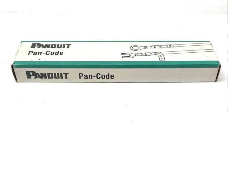 New | in-Stock Panduit Pan-Code Wire Marker Cards BOX OF 13 CARDS Cable & Wire Michigan US | Maverick Industrial Sales #1392503