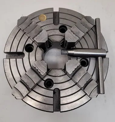 BISON 10" 4 Jaw Chuck Tooling & Accessories, Lathe Chucks | Machinery Central (1)