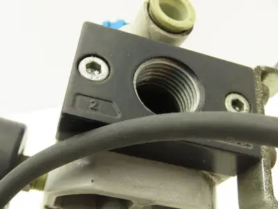 Festo LFR-D-MIDI Filter Regulator/Pressure Switch/Branching Module/ Lot of 2